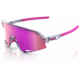   Slendale Glasses - Polished Translucent Grey / Purple Multilayer