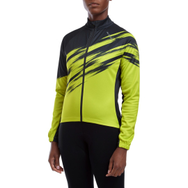  WOMEN'S AIRSTREAM LONG SLEEVE JERSEY NAVY/LIME