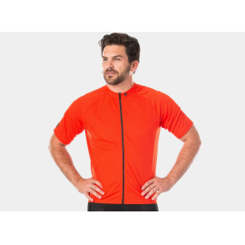  Solstice Cycling Jersey BLACK Radioactive Red