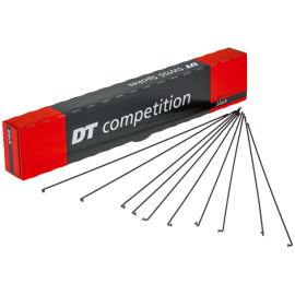  Competition Race black spokes 14 / 16 g = 2 / 1.6 mm  274 mm