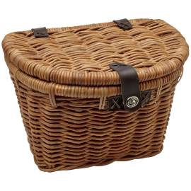 2019 Woven Rattan Basket with Lid