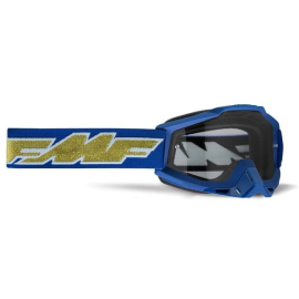 POWERBOMB Goggle Navy Gold  Clear Lens