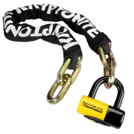  New York Fahgettaboudit Chain 14mmX100cm And NY Disc Lock Sold Secure Diamond