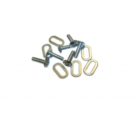 LOOK SPARE - KEO CLEAT SCREWS & WASHERS EXTRA LONG 20MM (6 PCS):  