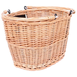 Borough Oval Basket With Handles And Quick Release Bracket