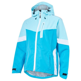 Prima women's waterproof jacket  radiant blue / caribbean blue size 14