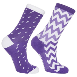 Sportive mid sock twin pack ziggy reign  white large