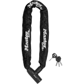 Master Lock Chain Key Lock 8mm x 90cm [8391] Black