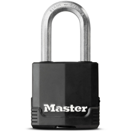 Master Lock Excell Laminated Padlock 49 x 38mm [M115] Black