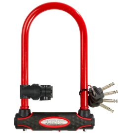 Master Lock U-Lock 11 x 28cm [8195] Red