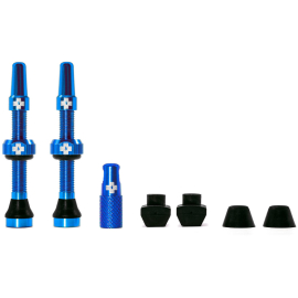 Tubeless Valve Kit 60mm/Blue