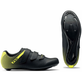  CORE 2 ROAD SHOES BLACK/YELLOW FLUO 2023