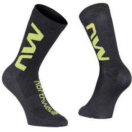  EXTREME AIR SOCK BLACK/FLUO YELLOW 2023