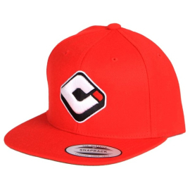 Snapback Caps Embroidered Logo, Flat Peak. Blue, Grey,or Black
