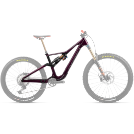 Rallon Mountain Bike frame +X2 2POS FK Metallic Mulberry (Gloss-Matt) 2022 Model