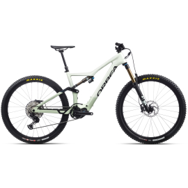  RISE  FS M10 [YV] WHITE GREEN FOG) E-Bike MOUNTAIN BIKE 2021 Model