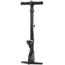  Exhale TP6.0 120PSI Bicycle Floor Pump with Pressure Gauge for Schrader (Car Type) and Prests Valves