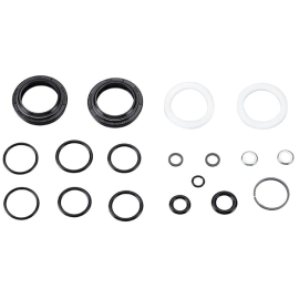  ROCKSHOX SERVICE200 HOUR/1 YEAR SERVICE KIT (INCLUDES DUST SEALS  FOAM RINGS  O-RING SEALS) -JUDY GOLD AND SILVER (2018+): BLACK