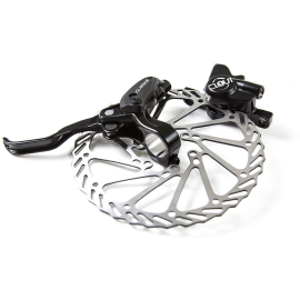  CLARKS CLOUT1 TWO PISTON HYDRAULIC BRAKES FRONT AND REAR F160/R160 - IS MOUNT: BLACK
