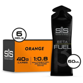  Beta Fuel Energy Gel - handy 6 pack - orange 60 ml