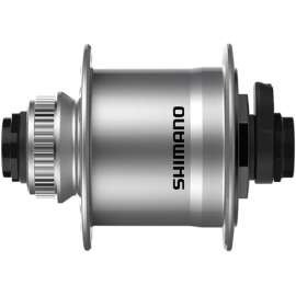  Shimano DH-UR708-3D Dynamo hub  6v 3w  for Center Lock disc  32h  15x100 mm axle  silver