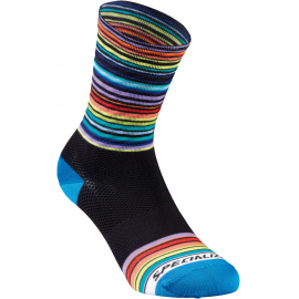  Full Stripe Sock BLACK
