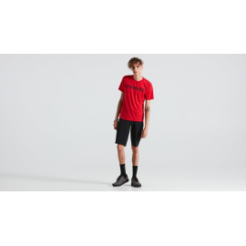  Men's Wordmark Short Sleeve T-Shirt Red 2024