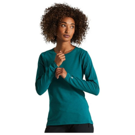  WOMEN'S TRAIL LONG SLEEVE JERSEY TROPICAL TEAL