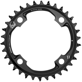   CHAIN RING X-SYNC 2 34T 104 BCD ALUMBLACK:12 SPEED