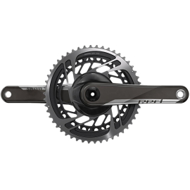   CRANKSET RED D1 DUB (BB NOT INCLUDED): BLACK 170MM - 48-35