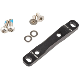   FLAT MOUNT BRACKET FRONT - 0F/20F (FRONT 140/FRONT 160) INCLUDES 2 STAINLESS BRACKET & CALIPER MOUNTING BOLTS: