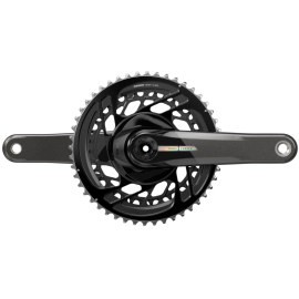   FORCE D2 CRANKSET DUB DIRECT MOUNT 48/35T (BB NOT INCLUDED) 2023: UNICORN GREY WITH LASER FOIL
