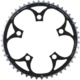  110pcd Zephyr 9/10X 5-Arm Outer Chainring Black
