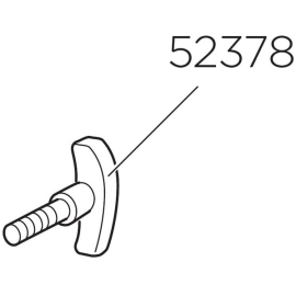 52378 Wing screw for bike hanger arm for 5781 Stacker