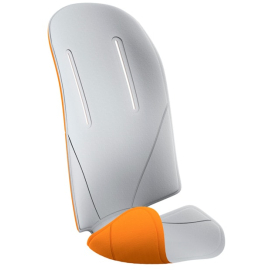 RideAlong reversible seat pad light grey / orange