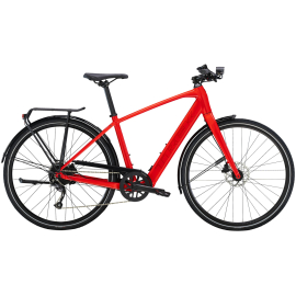  Fx+ 2 Electric Hybrid Bike city e-bike Viper Red 2023 model