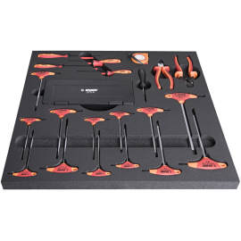 SET OF TOOLS IN TRAY 1 FOR 2600A AND 2600CGENERAL TOOLS