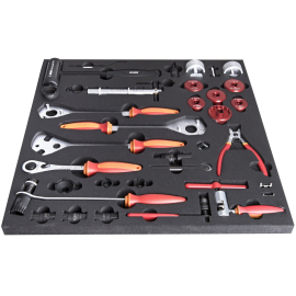 SET OF TOOLS IN TRAY 2 FOR 2600A AND 2600CDRIVETRAIN TOOLS