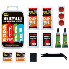 SOS Travel Kit The perfect kit for emergency maintenance or for cycling holidays