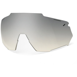 Racetrap Replacement Lens - Low-light Yellow Silver Mirror