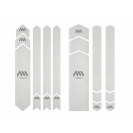ALL MOUNTAIN STYLE FRAME GUARD KIT CLEAR/SILVER XXL