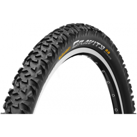 Gravity 26 x 2.3 inch black tyre