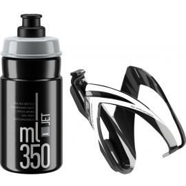 Ceo Jet youth bottle kit includes cage and 66 mm  350 ml bottle black