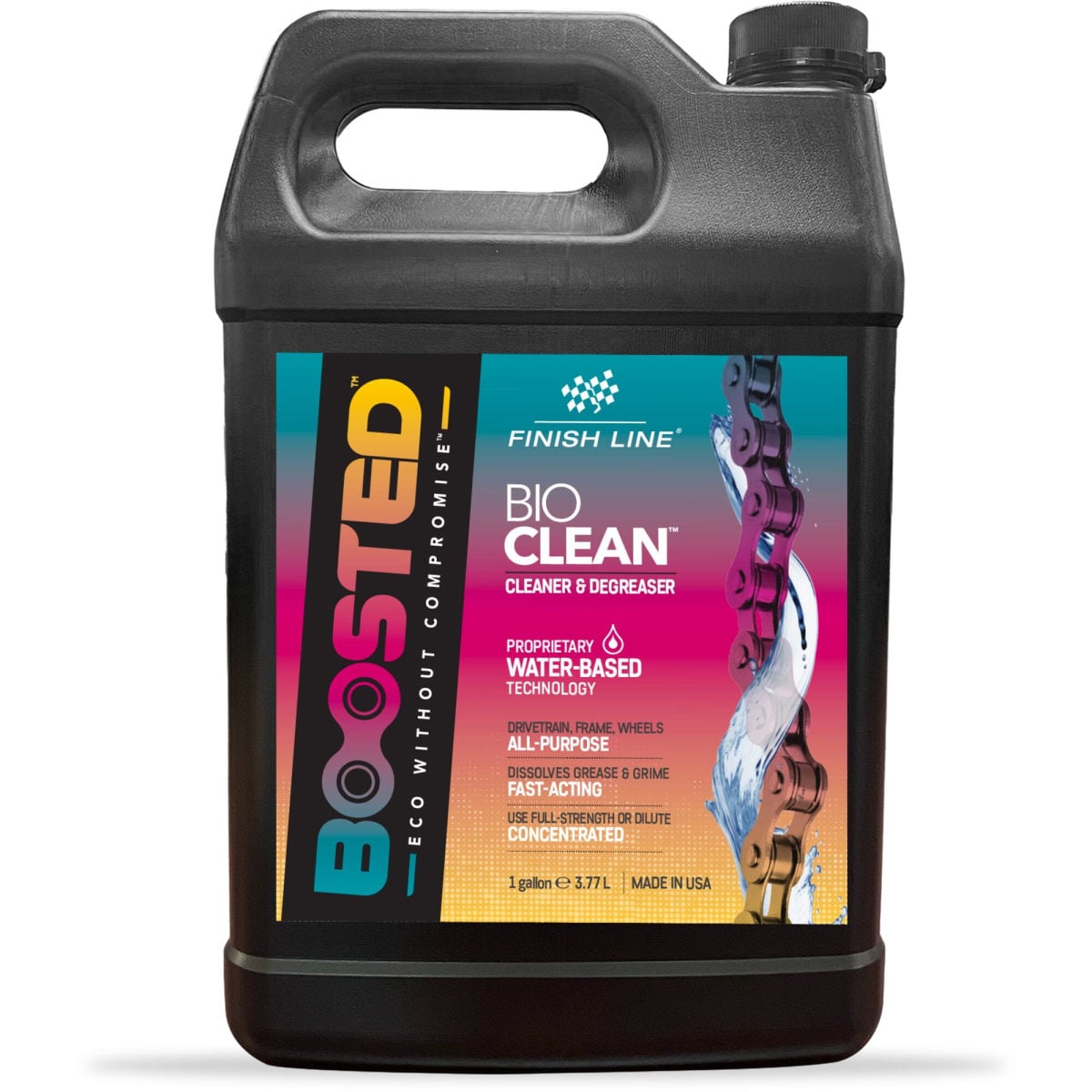 Finish Line BOOSTED? - Bio Clean - Cleaner/Degreaser - 1 Gallon / 3.8L ...