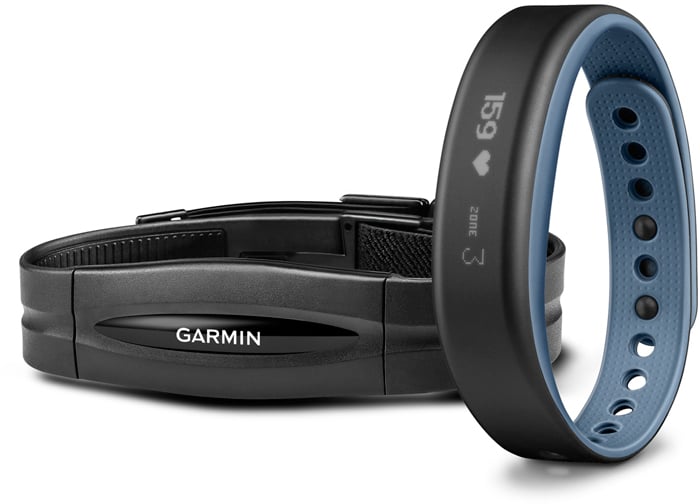 GARMIN VIVOSMART HRM BUNDLE BLACK - The Bike Factory
