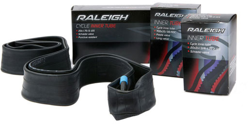 Raleigh 700c Raleigh Inner tubes 700x18/23c Black 80mm Valve 