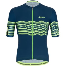 SANTINI Mens Tono Profilo Jersey Flashy Green 2022 Model