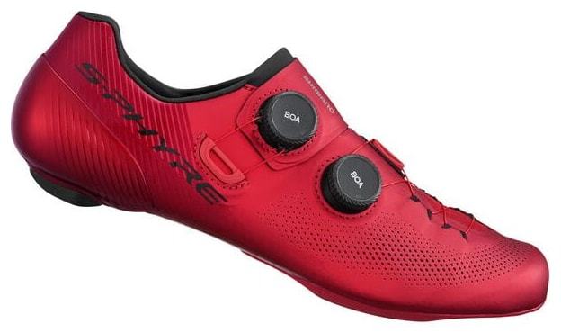 Shimano S-PHYRE RC9 (RC903) Road Cycling Shoes RED 2023 Model - The Bike  Factory