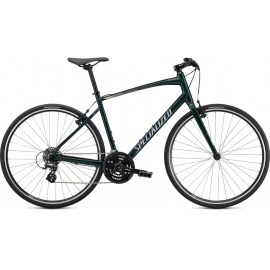 SPECIALIZED Sirrus 1.0 Gloss Forest Green / White Mountains / Satin Black Reflective