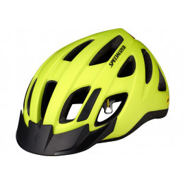 SPECIALIZED CENTRO LED MIPS HELMET HYPER GREEN